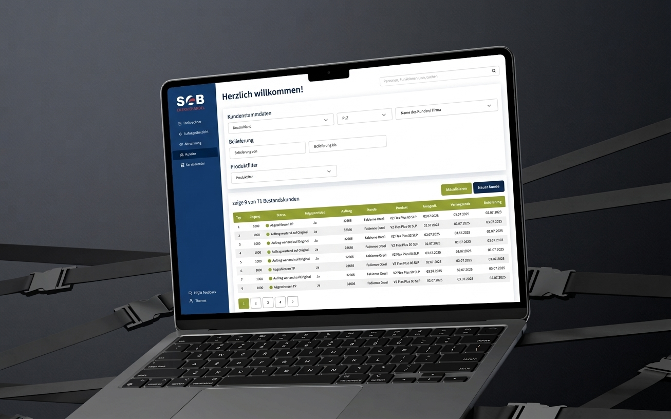 Final SGB Partner Portal commission overview displayed on a laptop